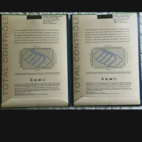 SOLD NWT *2 PAIR* LUXURY Black Givenchy Hosiery C - Picture 6 of 6